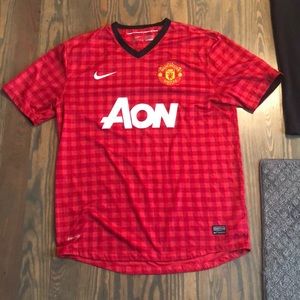Manchester United rugby jersey